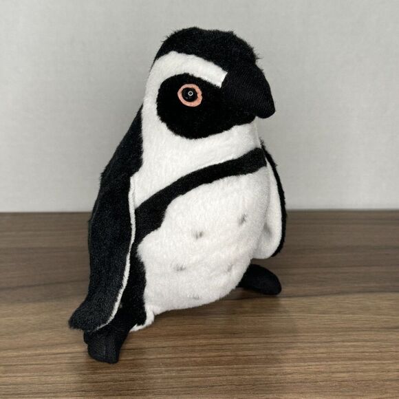 African Penguin Tuxedo Plush‎ Toy Stuffed Animal Purr-Fection Motley Zoo 8" 1992 - Picture 1 of 8